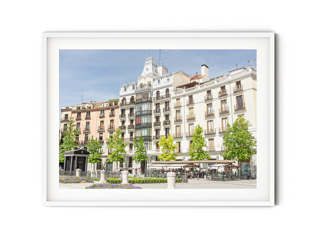 Colorful Houses of Madrid | Fine Art Photography Print