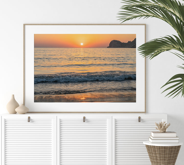 Golden Syros Sunset | Fine Art Photography Print