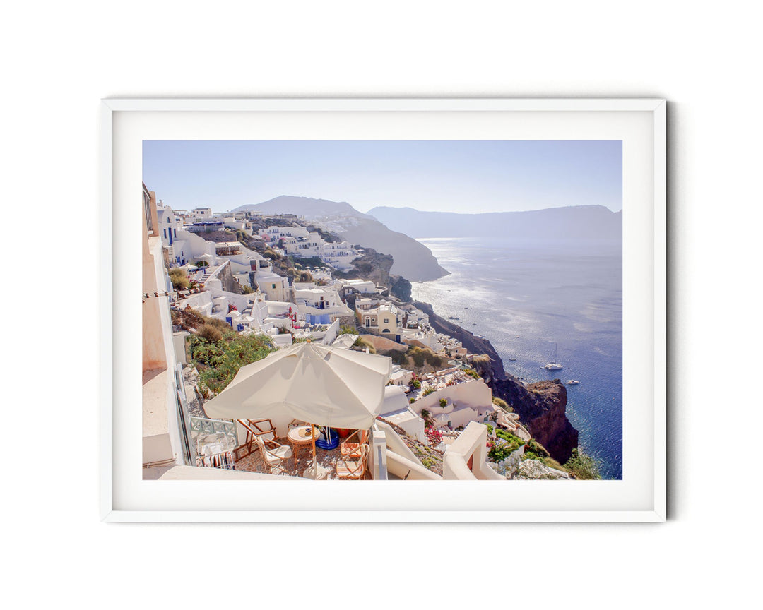 Aerial View of Santorini | Fine Art Photography Print