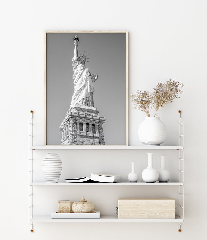 Statue of Liberty | Black & White Fine Art Photography Print