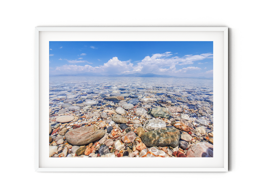 Pebble Stone Beach I | Fine Art Photography Print