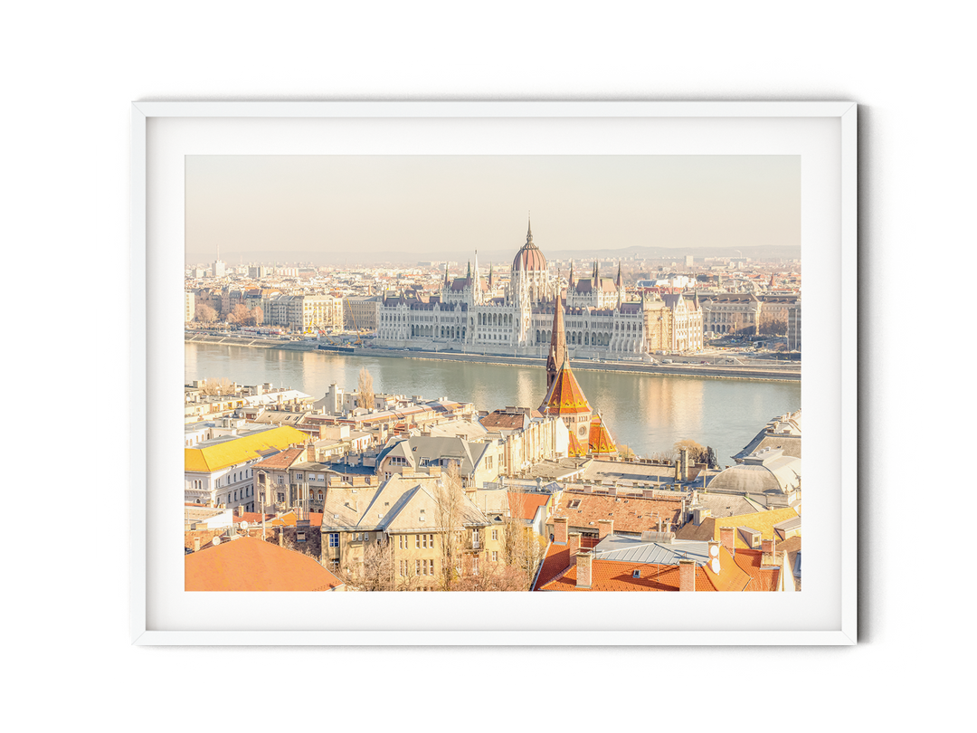 Aerial View Budapest II | Fine Art Photography Print
