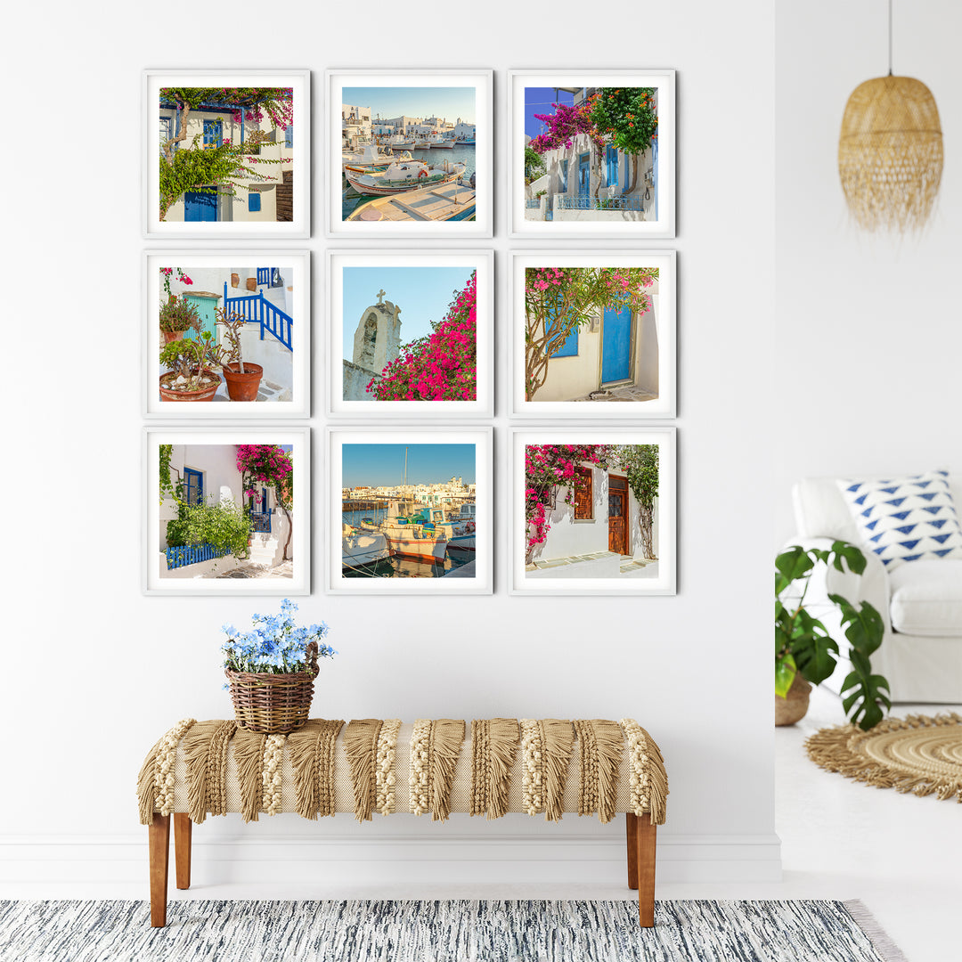 Paros Island Gallery Wall | Fine Art Photography Print Set