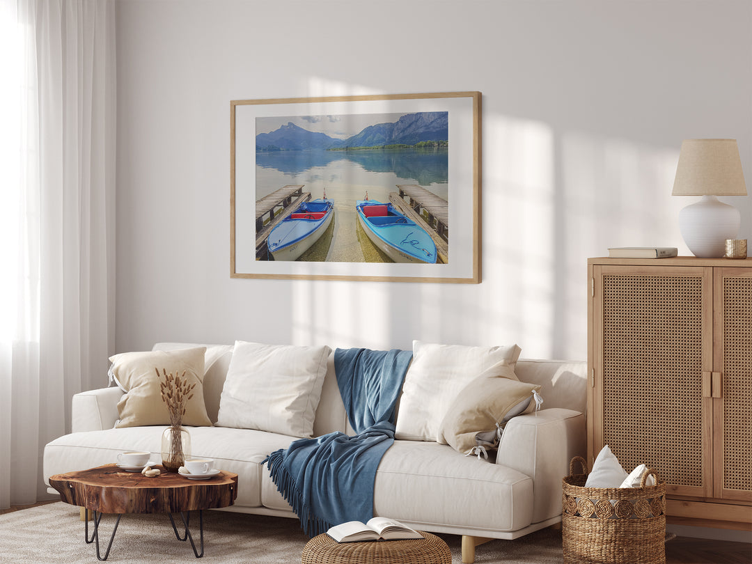 Boat Dock Mondsee II | Fine Art Photography Print