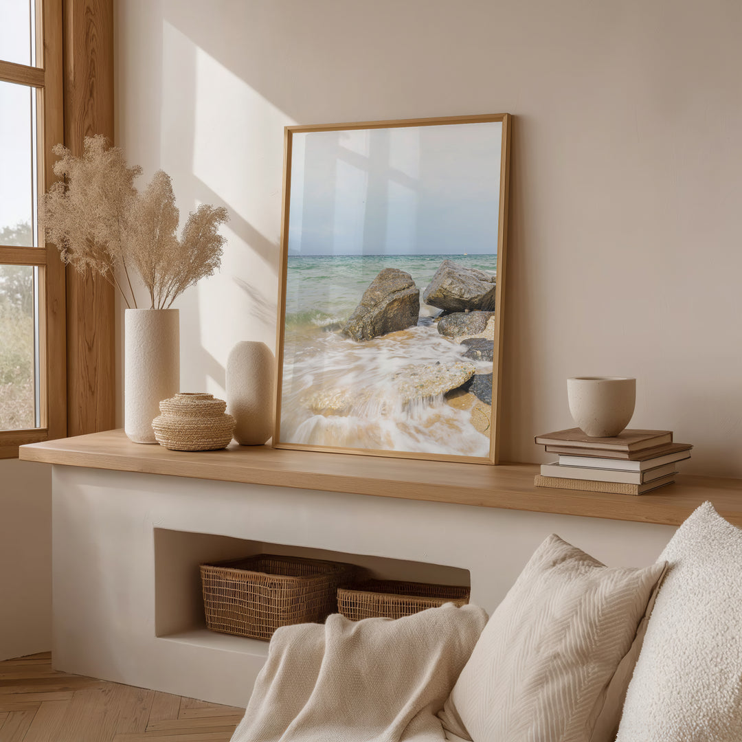 Flowing Tides of Psakoudia Halkidiki | Fine Art Photography Print