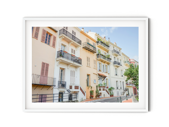 Häuser von Monte Carlo | Fine Art Poster Print