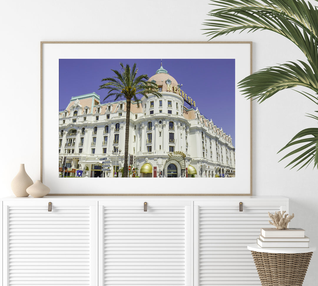 Hotel Negresco Nizza | Fine Art Poster Print