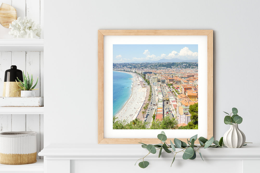 Strand von Nizza | Fine Art Poster Print