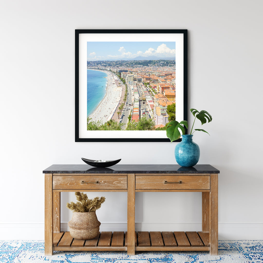 Strand von Nizza | Fine Art Poster Print