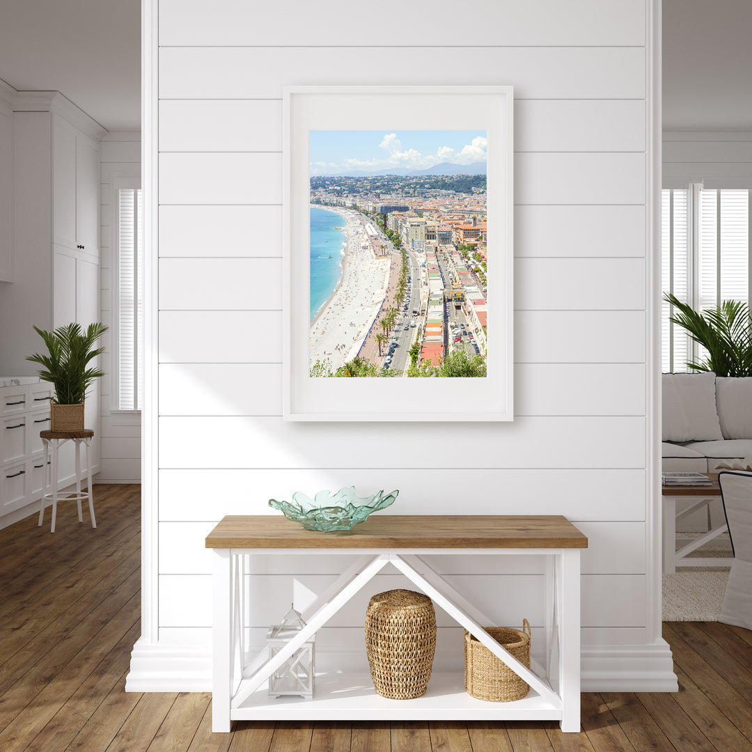 Skyline von Nizza | Fine Art Poster Print