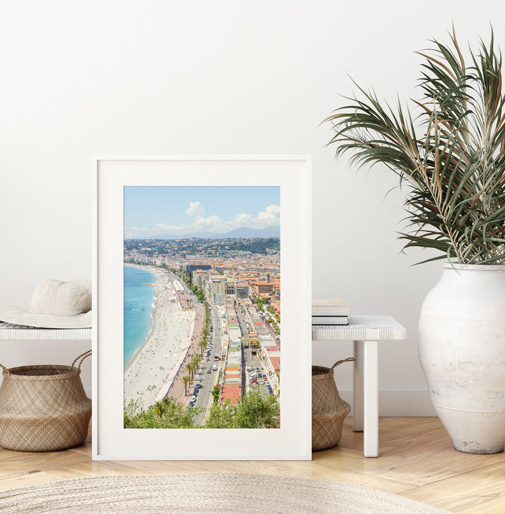 Skyline von Nizza | Fine Art Poster Print