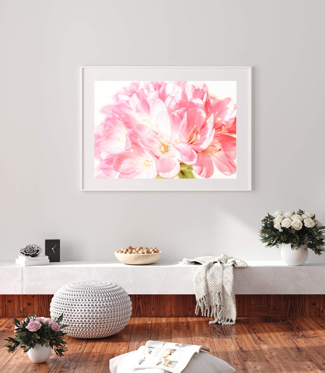 Pink Sea Thrift Flower | Fine Art Photography Print
