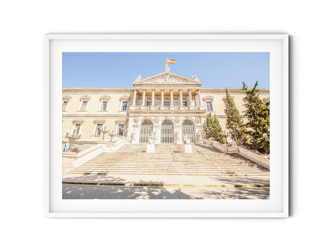 Biblioteca Nacional Madrid | Fine Art Photography Print