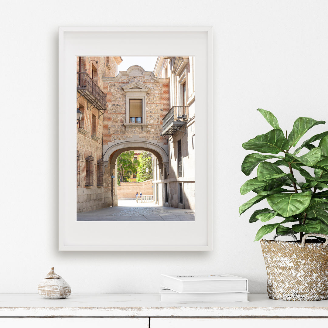 Old Town Alley of Madrid | Fine Art Photography Print