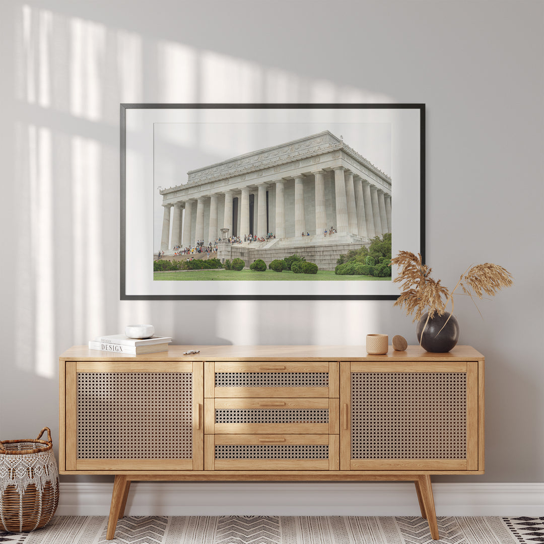 Lincoln Memorial Washington D.C. | Fine Art Poster Print