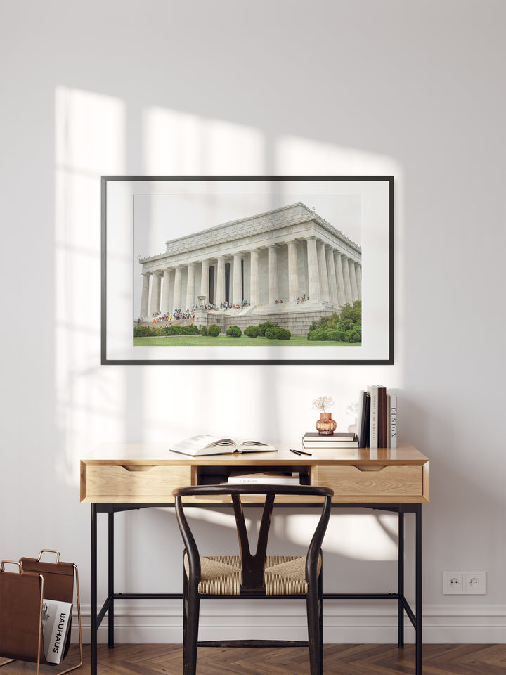 Lincoln Memorial Washington D.C. | Fine Art Poster Print