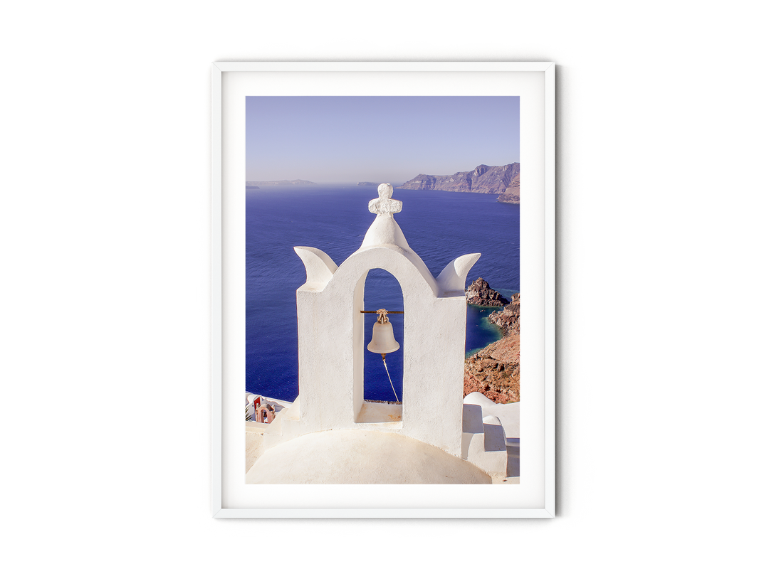 Santorini Church Tower | Fine Art Photography Print