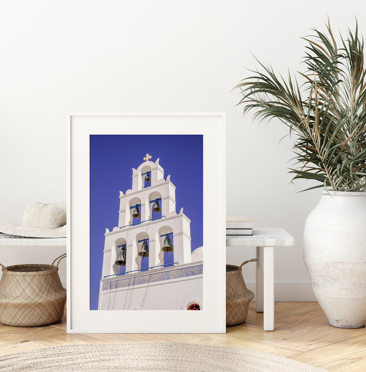 Glockenturm von Santorin | Fine Art Print