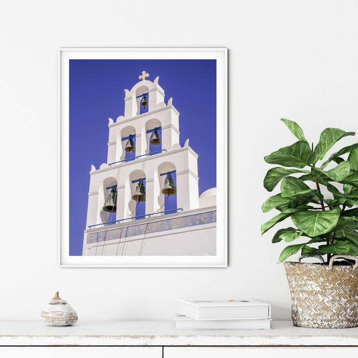 Glockenturm von Santorin | Fine Art Print