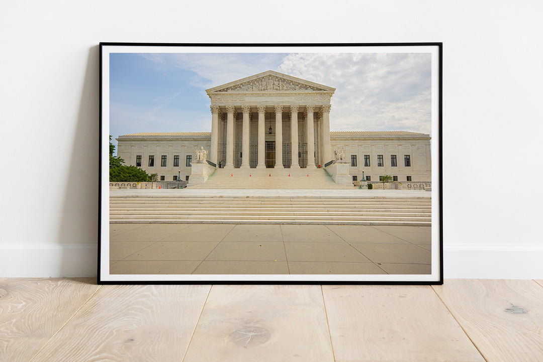 Oberster Gerichtshof der USA Washington DC | Fine Art Poster Print