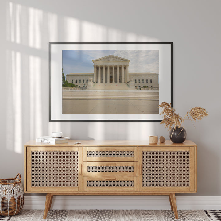 Oberster Gerichtshof der USA Washington DC | Fine Art Poster Print