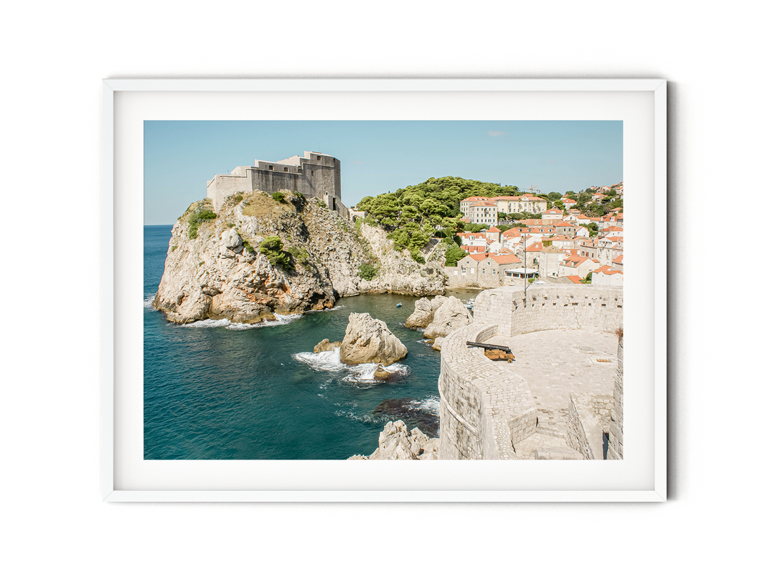 Festung von Dubrovnik | Fine Art Poster Print