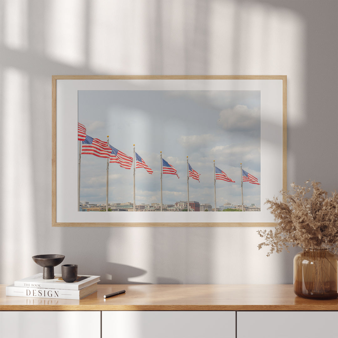 Skyline von Washington D.C. | Fine Art Poster Print