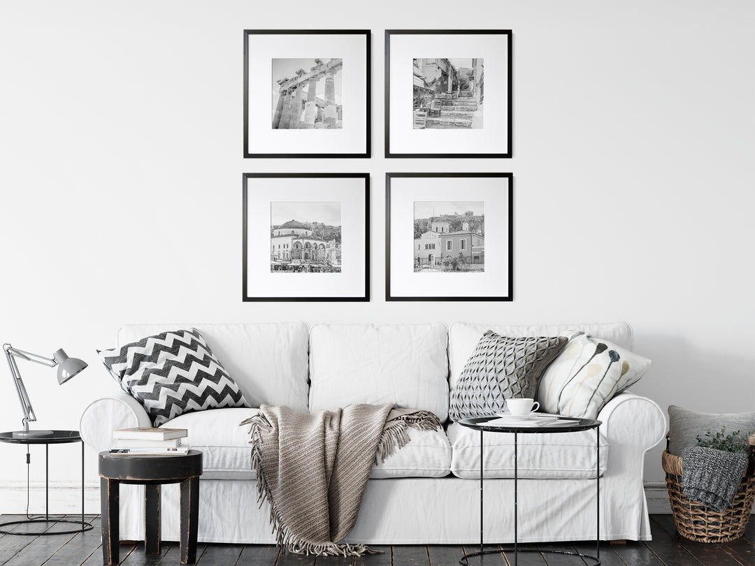 Athens Gallery Wall | Black & White Fine Art Photography Print Set