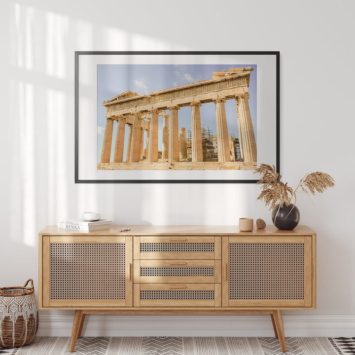 Parthenon der Akropolis II | Fine Art Poster Print