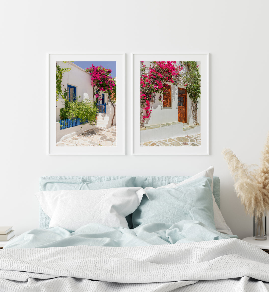 Streets of Paros Gallery Wall | Fine Art Photography Print Set