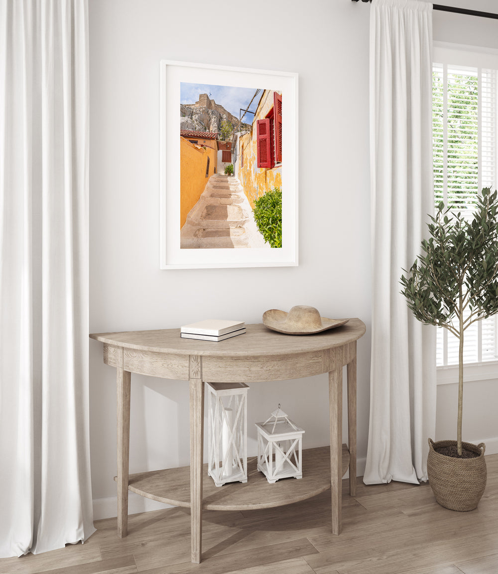 Alley in Anafiotika II | Fine Art Photography Print