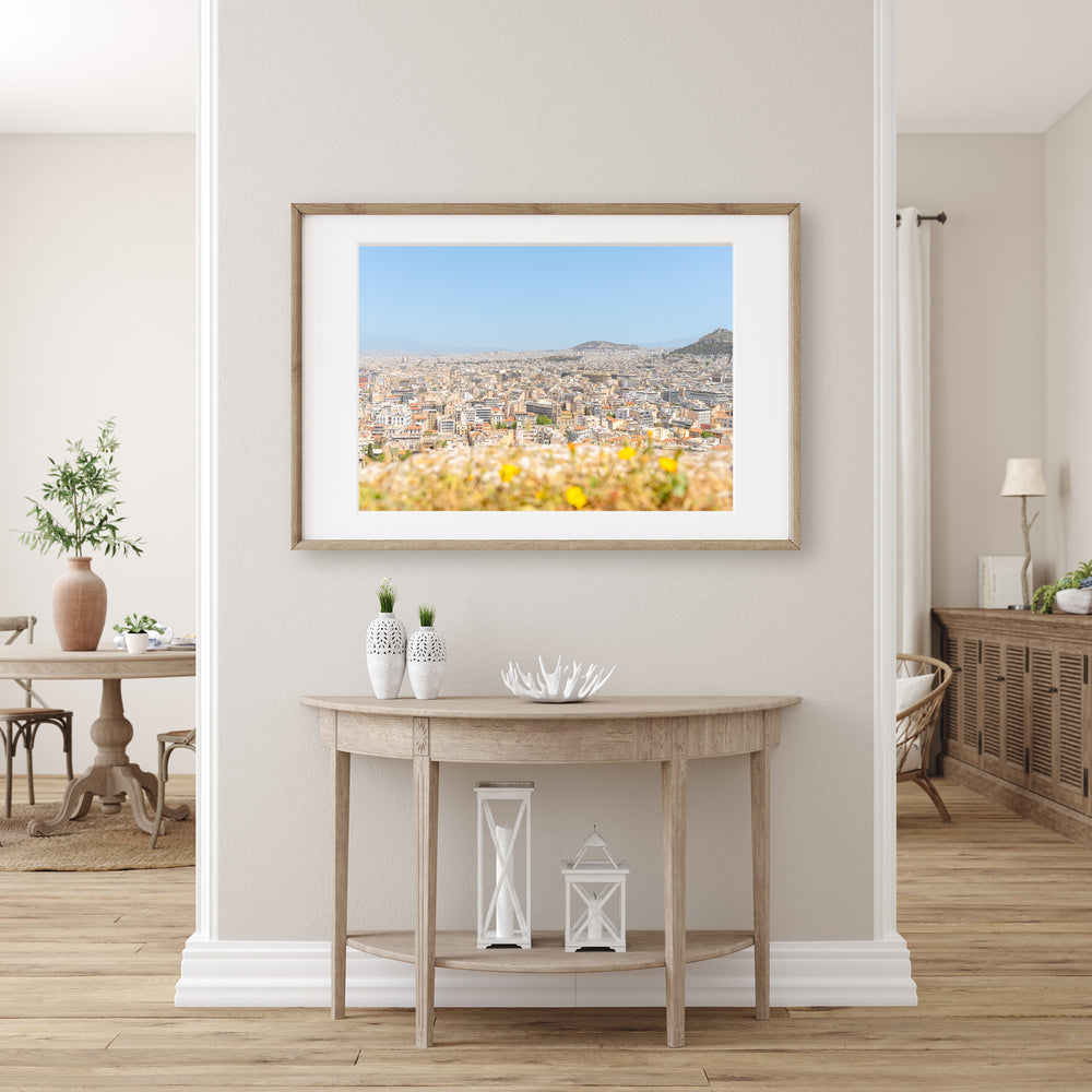 Aerial View Athens III | Fine Art Photography Print