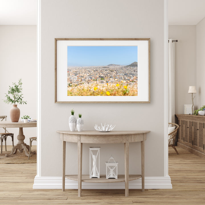 Aerial View Athens III | Fine Art Photography Print