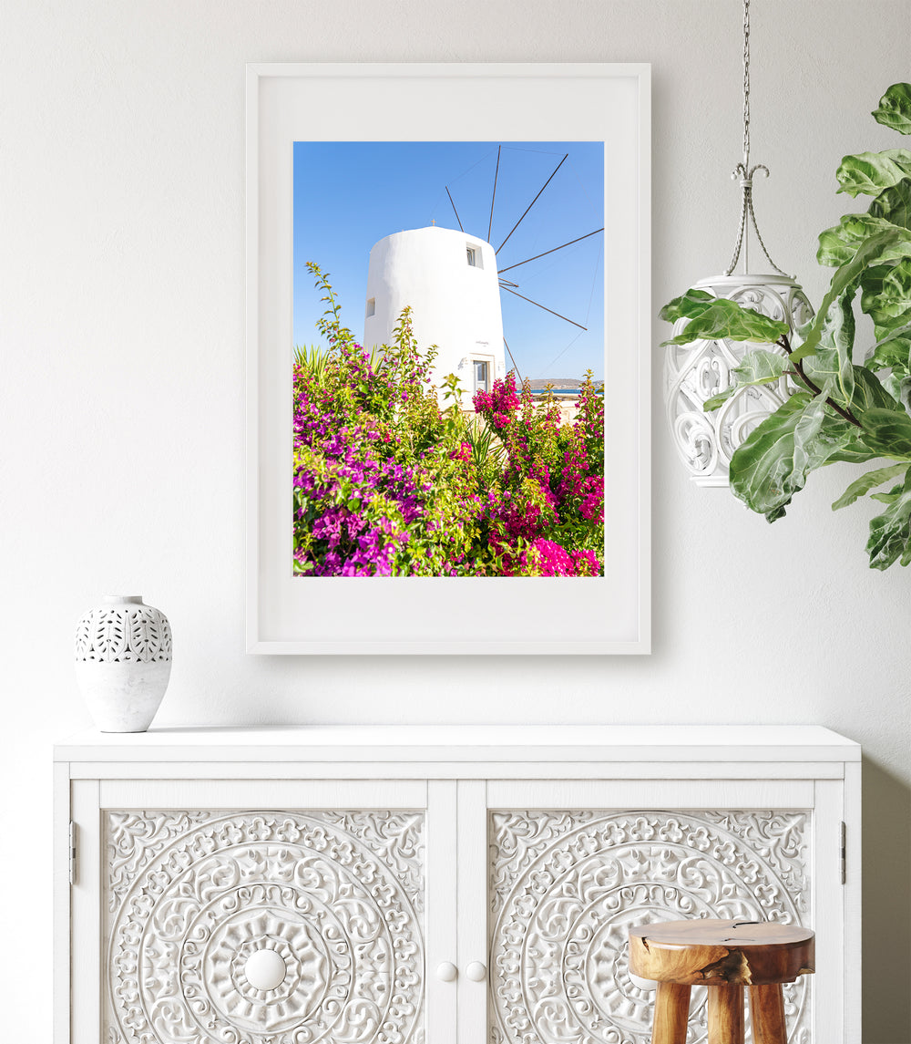 Greek Island Windmill | Fine Art Photography Print