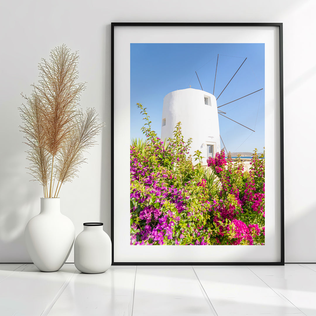 Greek Island Windmill | Fine Art Photography Print
