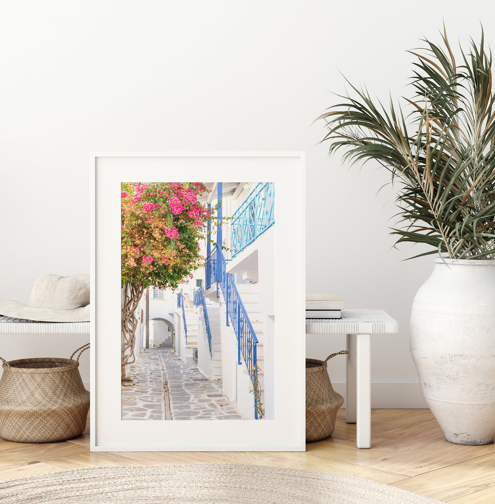 Greek Village Street | Fine Art Photography Print