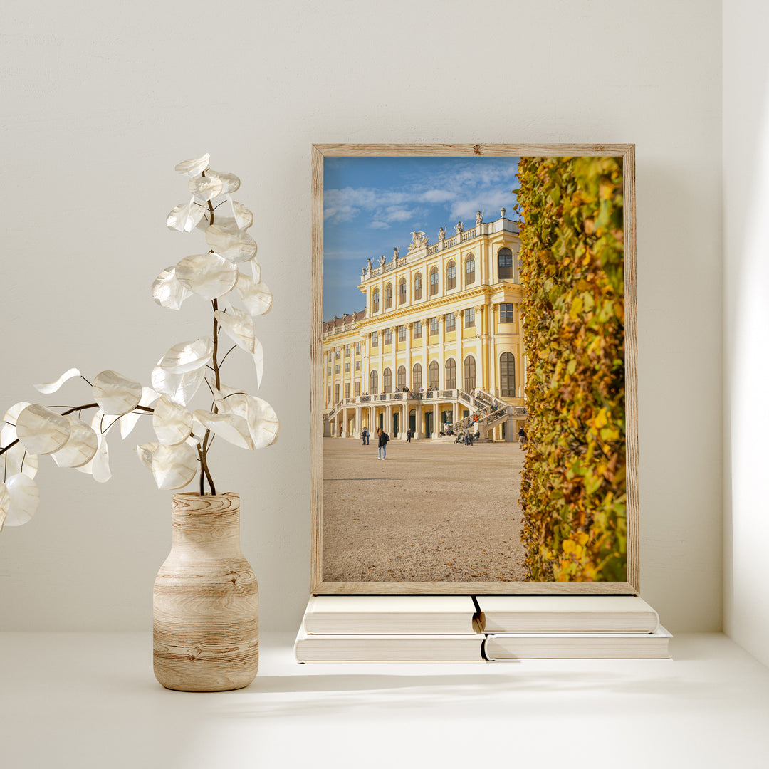 Schloss Schönbrunn im Herbst | Fine Art Poster Print