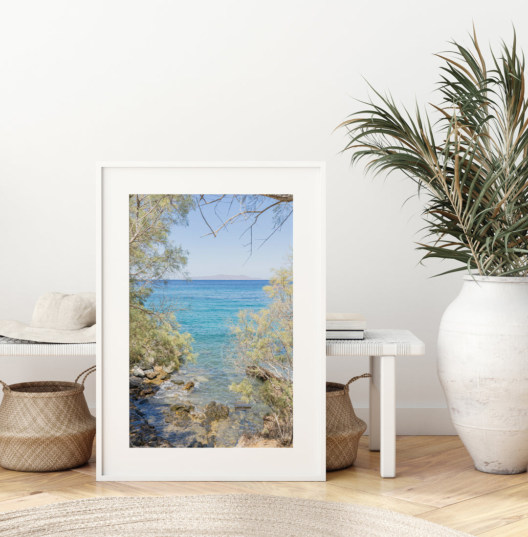 Küste von Syros | Fine Art Poster Print