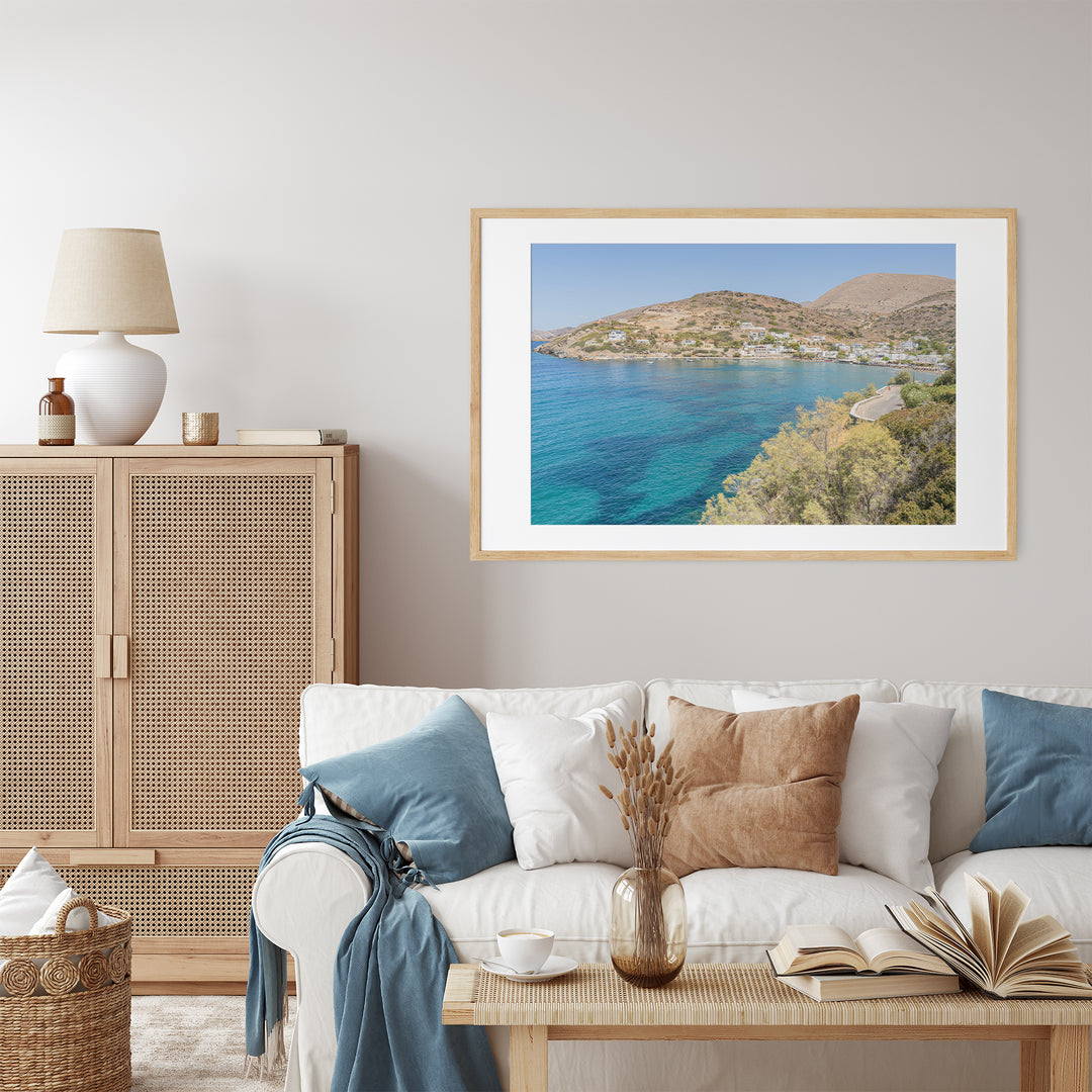 Küste von Syros | Fine Art Poster Print