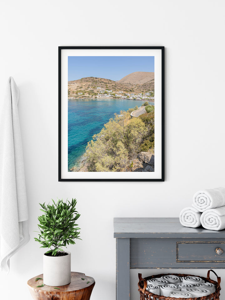 Coastal Road in Syros | Fine Art Photography Print