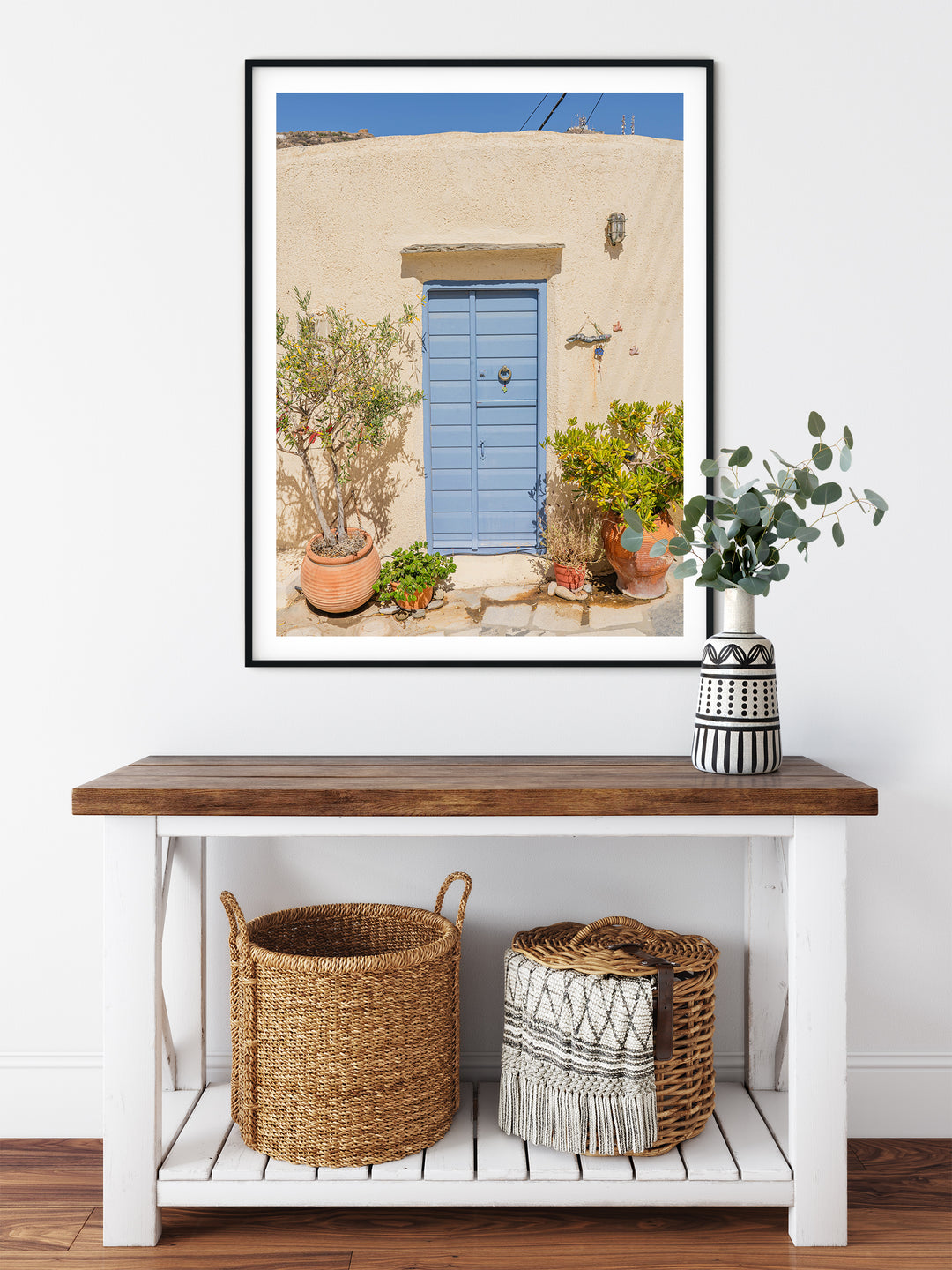 Blue Door in Syros | Fine Art Photography Print