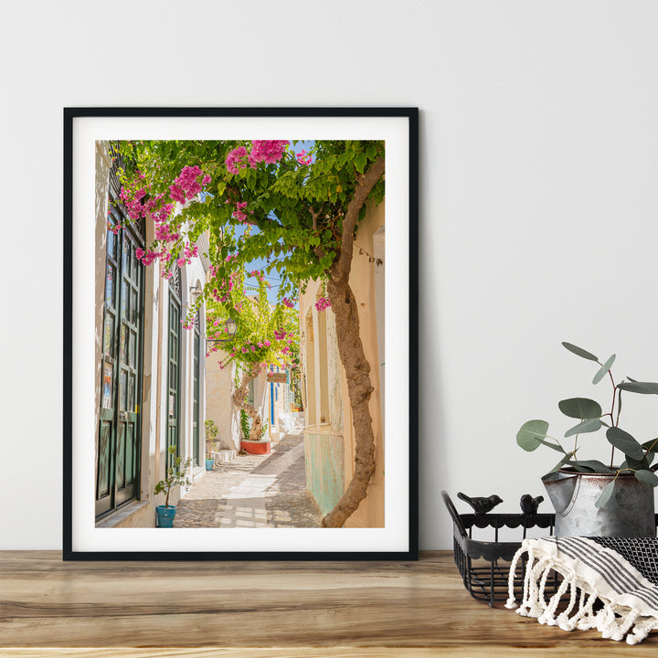 Gasse in Syros | Fine Art Poster Print