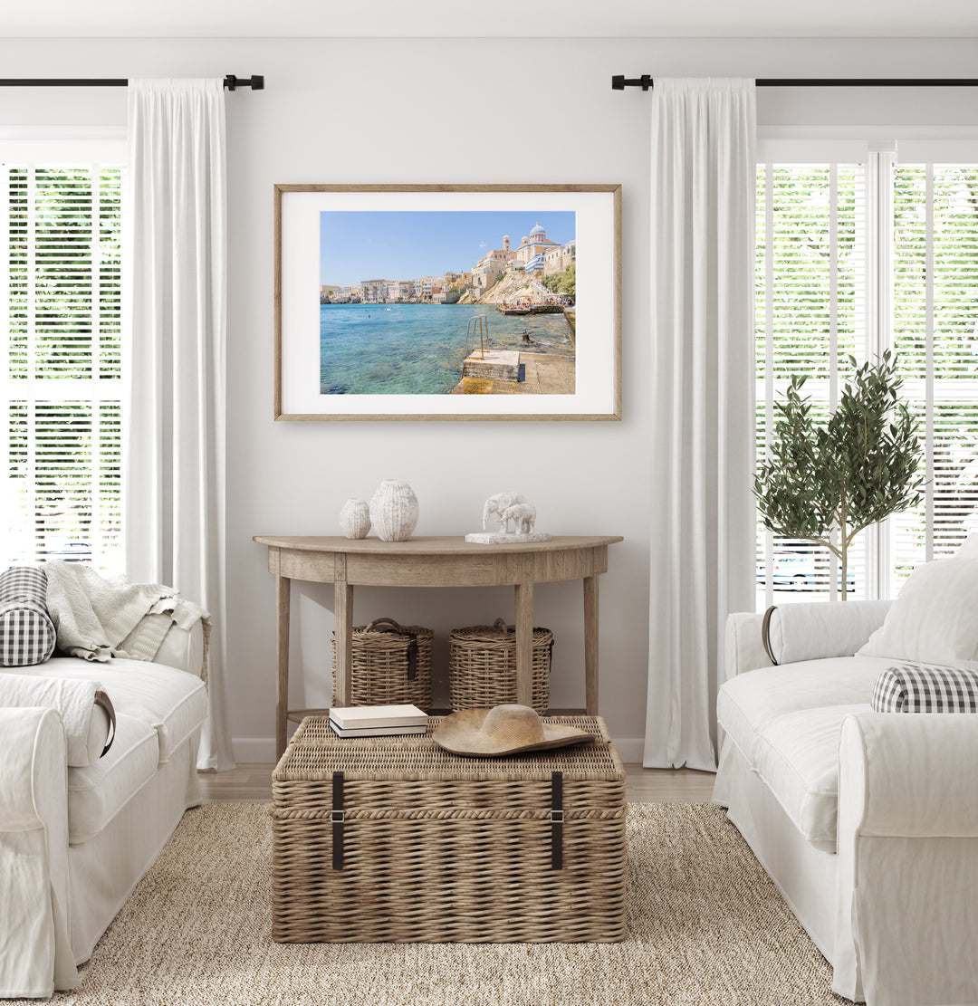 Panoramic View of Syros | Fine Art Photography Print