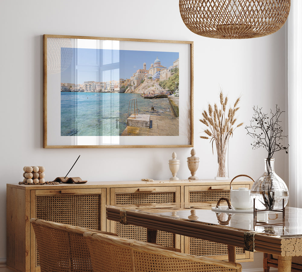 Panoramic View of Syros | Fine Art Photography Print