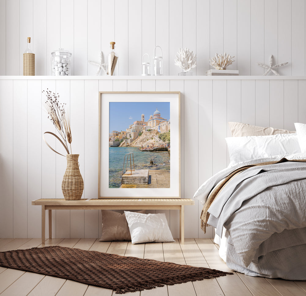 Aerial View of Syros | Fine Art Photography Print