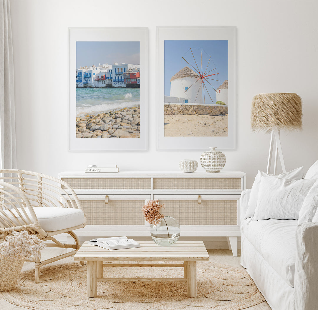 Mykonos Gallery Wall II | Fine Art Photography Print Set