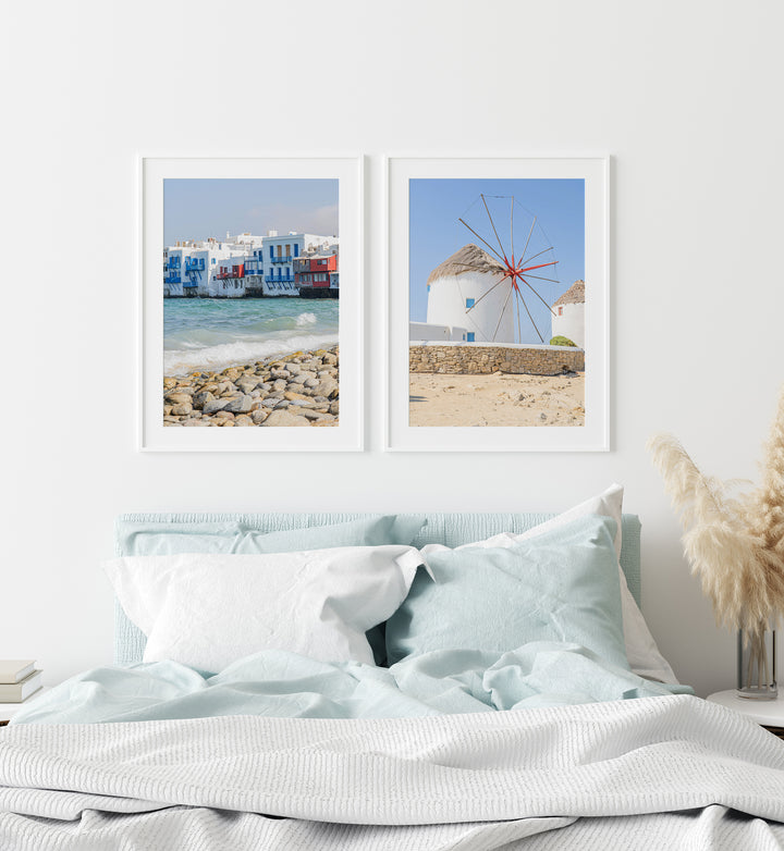 Mykonos Gallery Wall II | Fine Art Photography Print Set