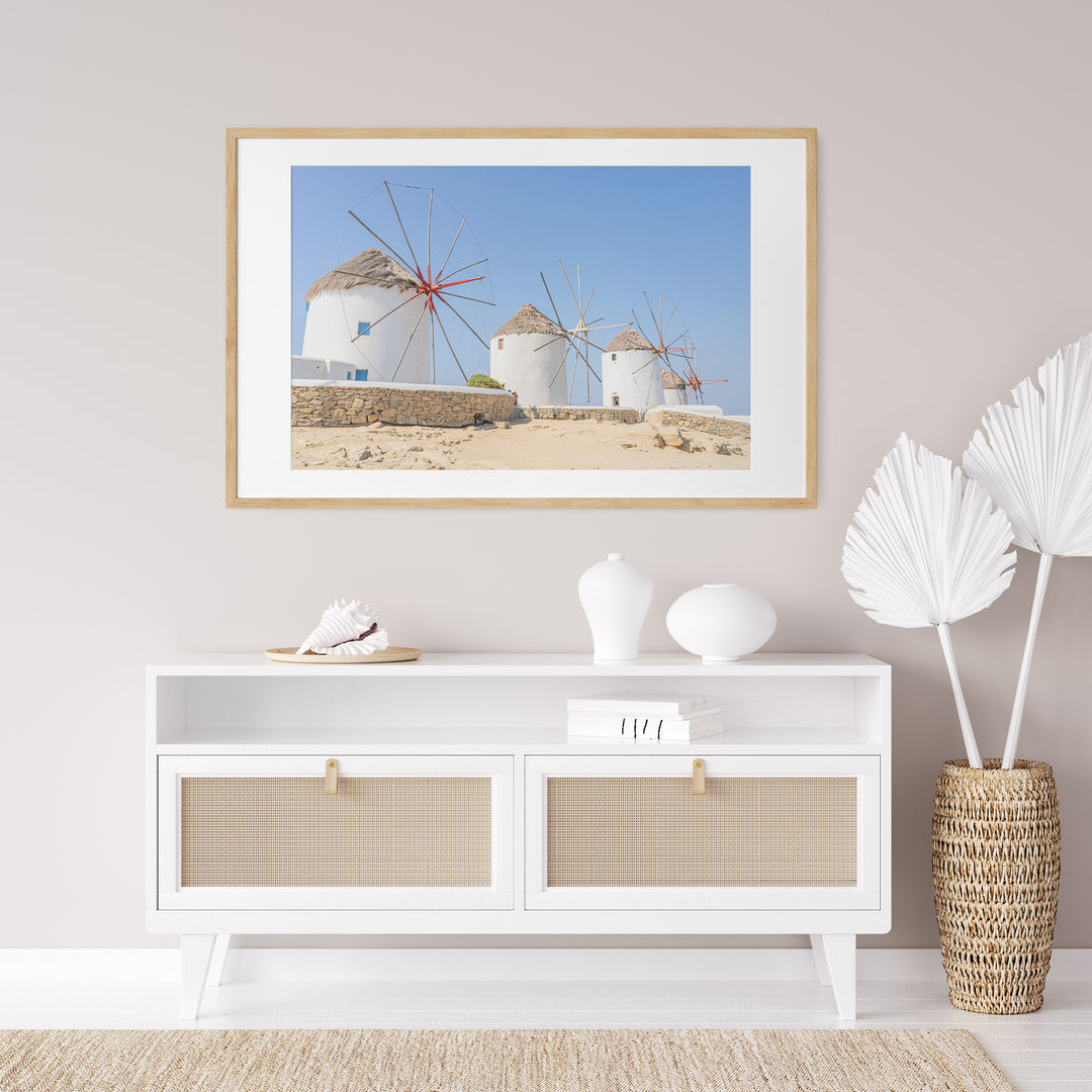 Windmills of Mykonos | Fine Art Photography Print