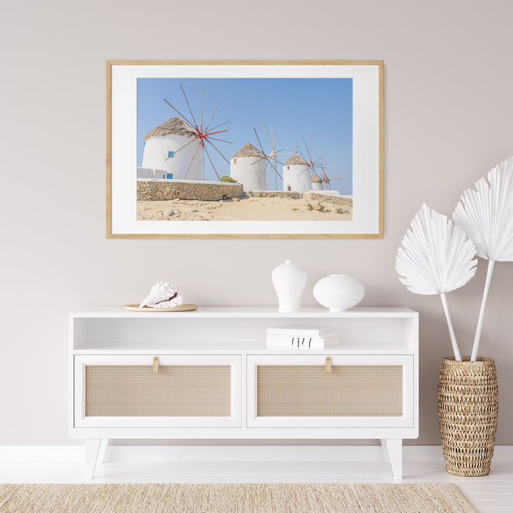 Windmills of Mykonos | Fine Art Photography Print