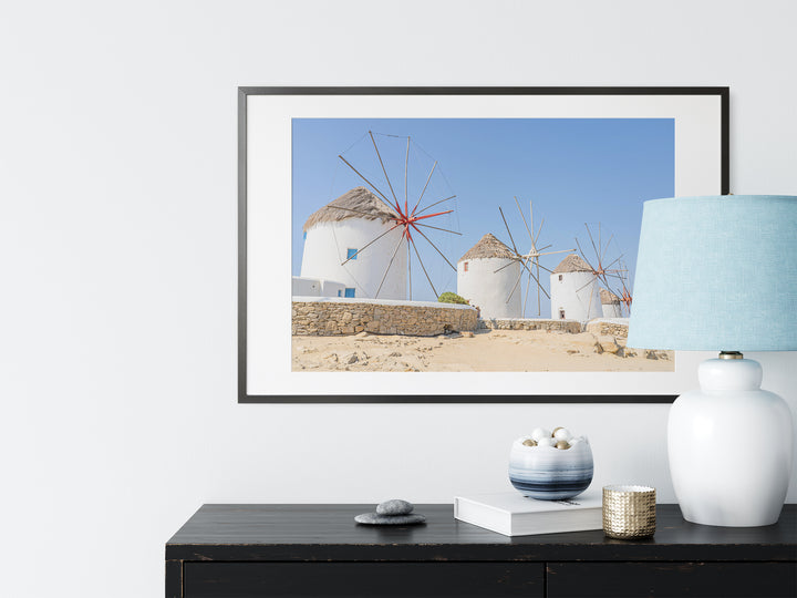 Windmills of Mykonos | Fine Art Photography Print